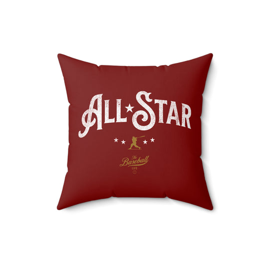 Accent Pillow_All-Star_Maroon