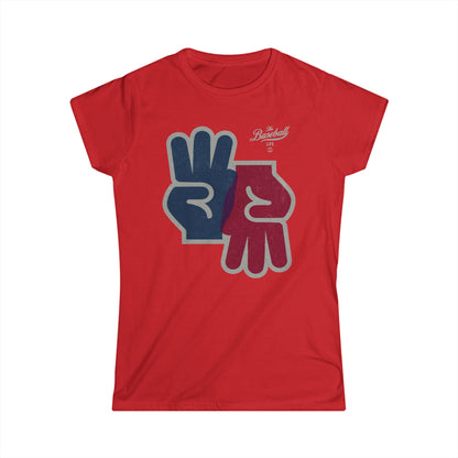 3 Up 3 Down Women's Baseball T-Shirt