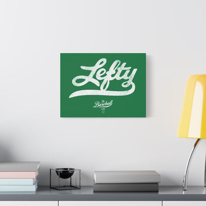 Lefty Wall Art Canvas_Green
