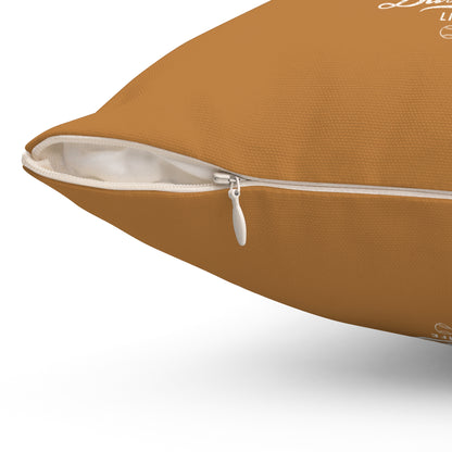 Accent Pillow_Play Ball Graphic Baseball_Tanned Leather