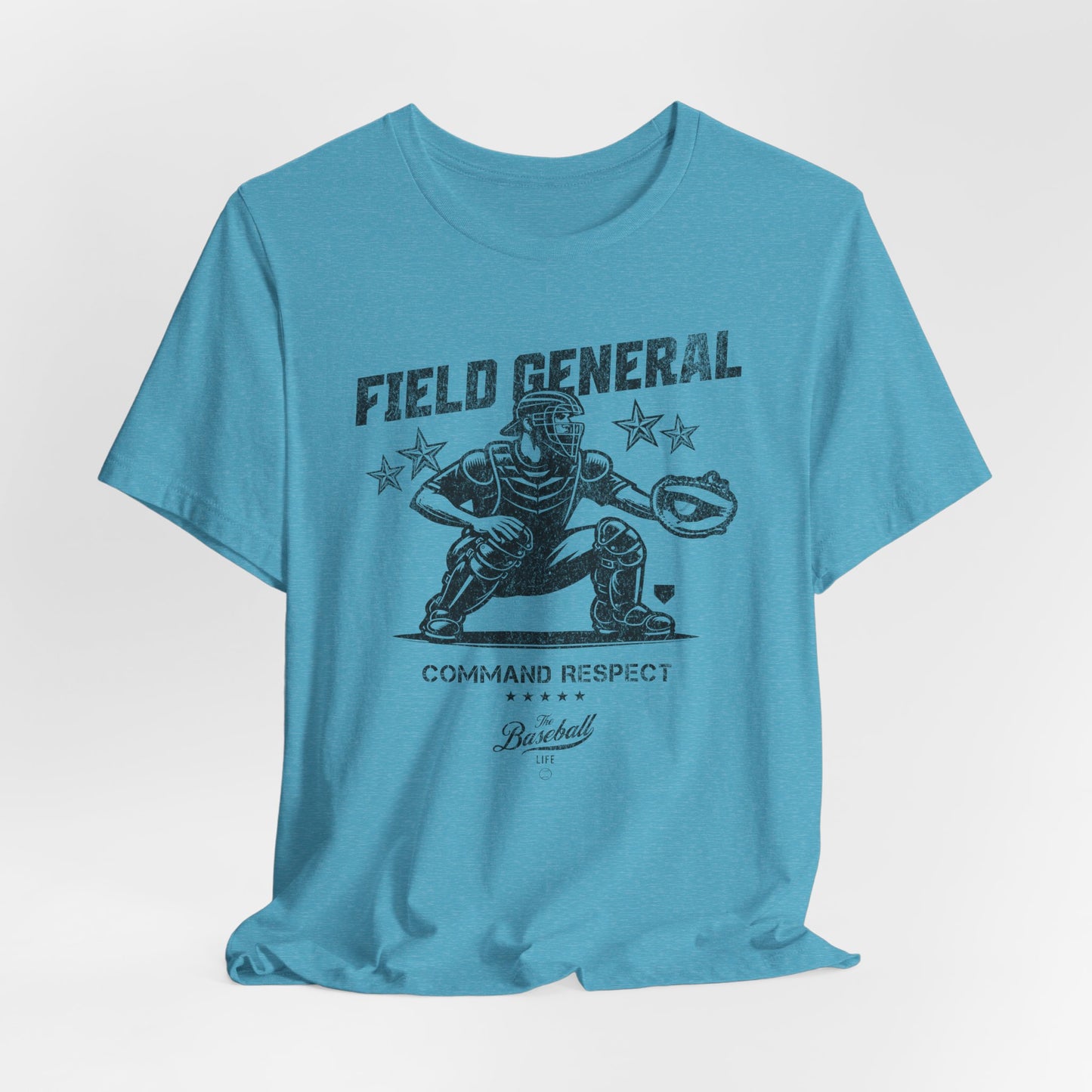 Field General Catcher Baseball T-Shirt