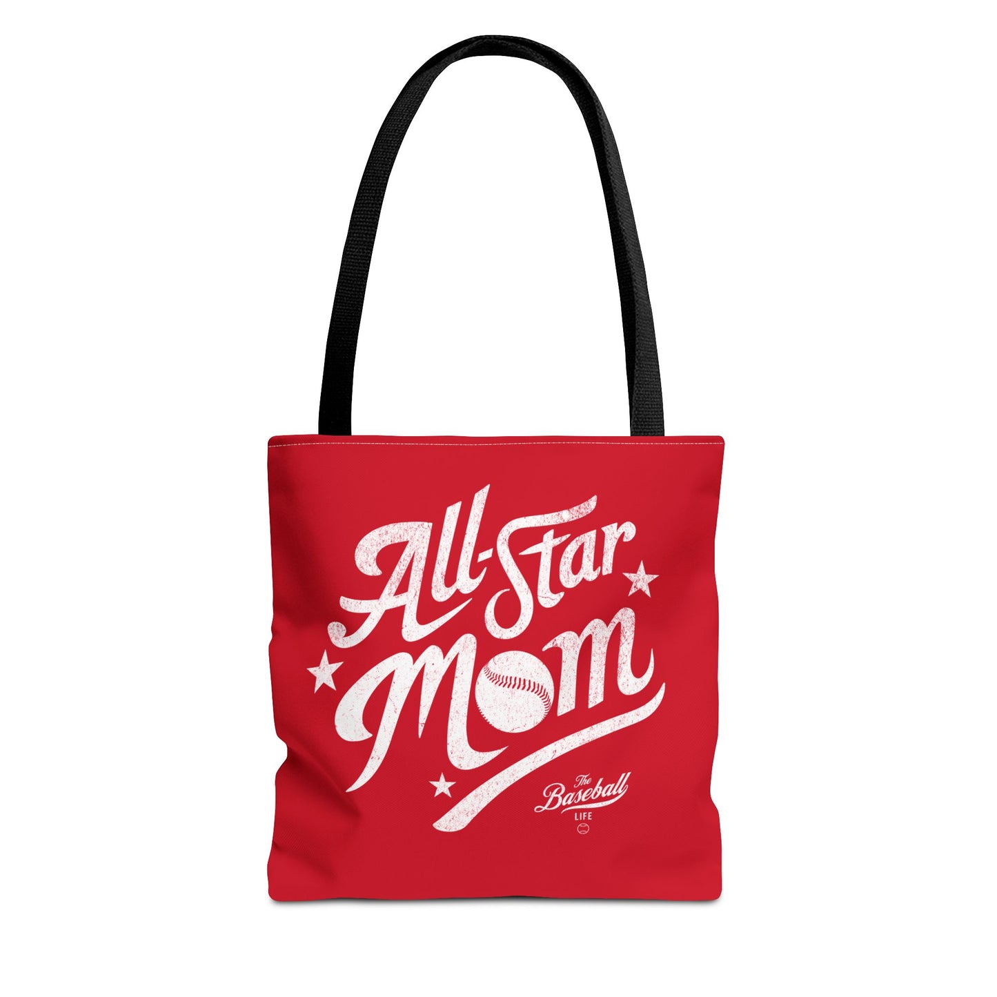 All-Star Mom Tote Bag_Red