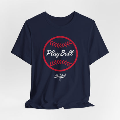 Play Ball Graphic Baseball T-Shirt