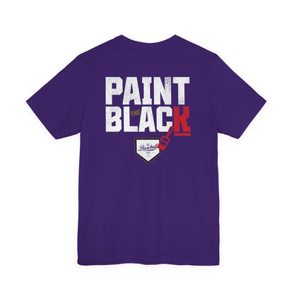 Paint The Black Baseball T-Shirt