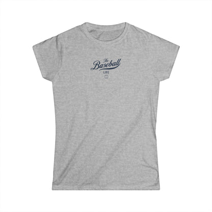 Mr. Baseball Mascot Batting Women's T-Shirt