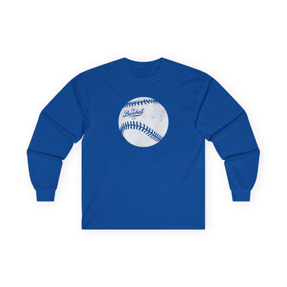 Weathered Baseball Long-Sleeve T-Shirt