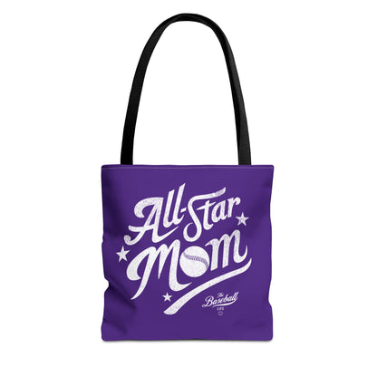 All-Star Mom Tote Bag_Team Purple
