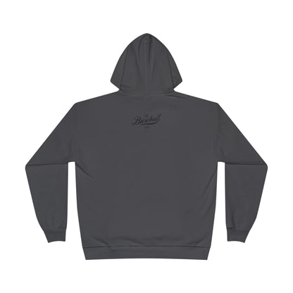 The Baseball Life Hoodie w/Grommets_Black Print