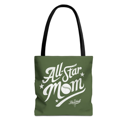 All-Star Mom Tote Bag_Military Green
