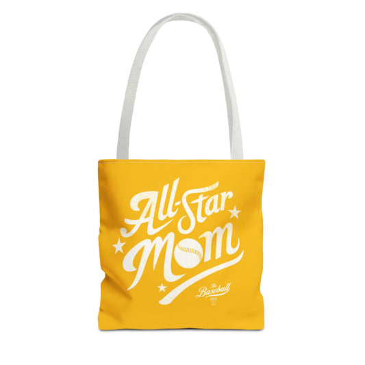 All-Star Mom Tote Bag_Yellow Gold