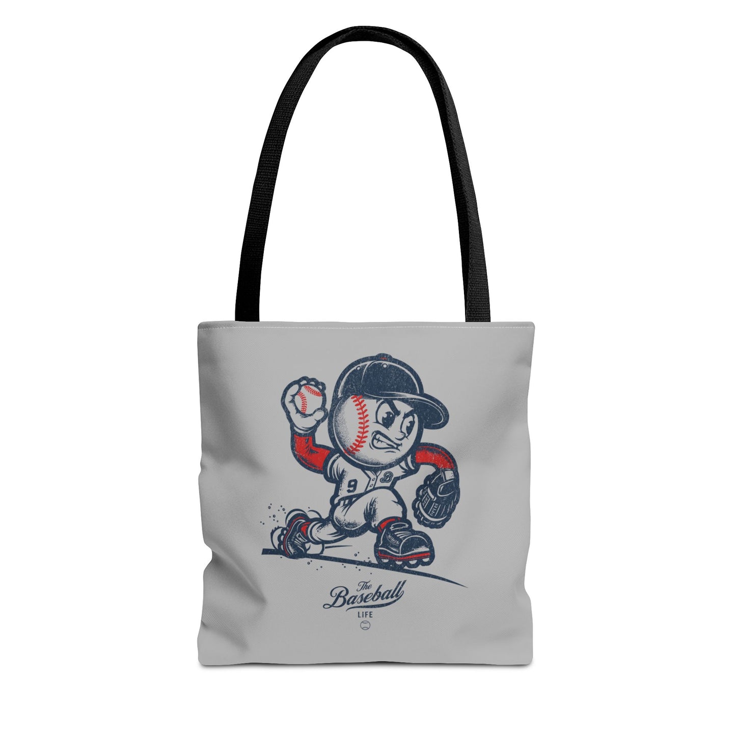 Mr. Baseball Mascot Pitching Tote
