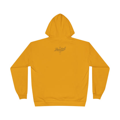 The Baseball Life Hoodie w/Grommets_Old Gold Print