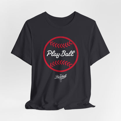 Play Ball Graphic Baseball T-Shirt