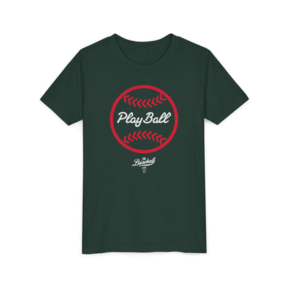 Youth Play Ball Graphic Baseball T-Shirt