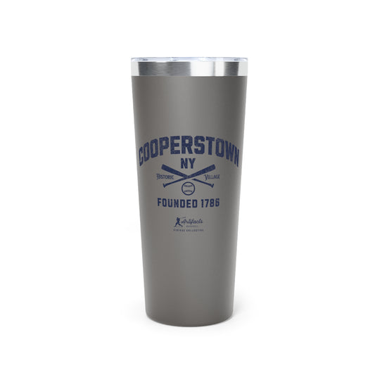 22oz Insulated Travel Tumbler_Cooperstown NY Artifacts