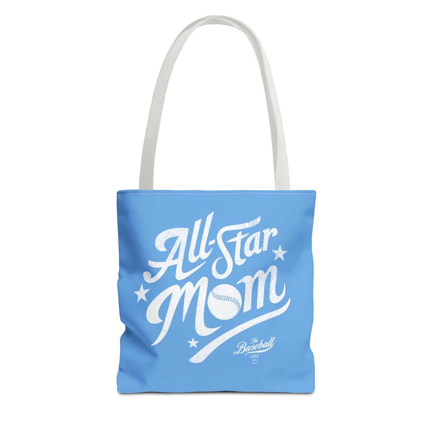 All-Star Mom Tote Bag_Carolina Blue