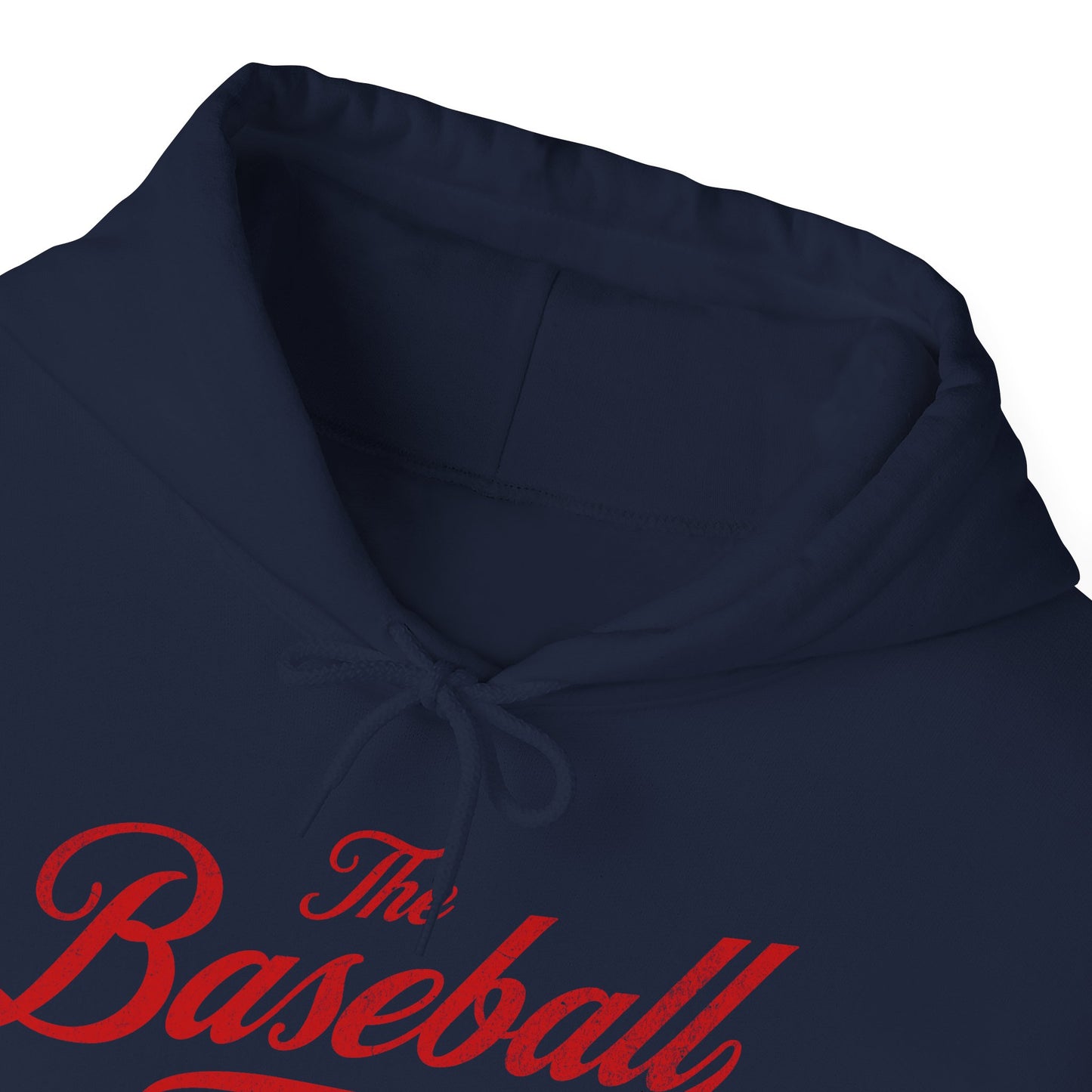The Baseball Life Hoodie_Red Print