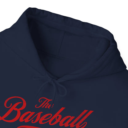 The Baseball Life Hoodie_Red Print