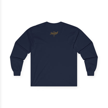 The Baseball Life Long Sleeve T-Shirt_Old Gold Print