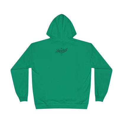 The Baseball Life Hoodie w/Grommets_Black Print