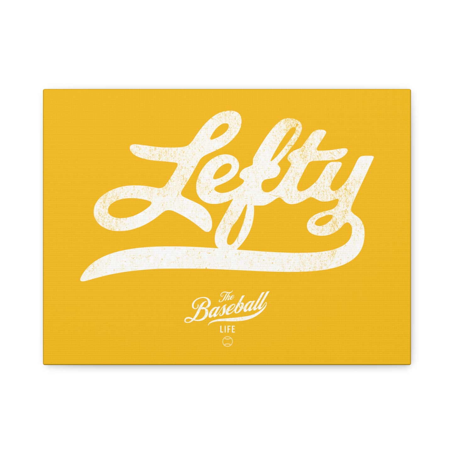 Lefty Wall Art Canvas_Yellow Gold