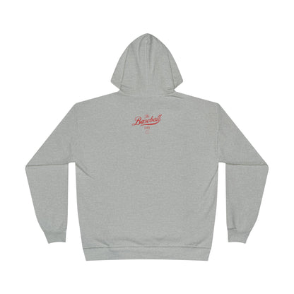 The Baseball Life Hoodie w/Grommets_Red Print