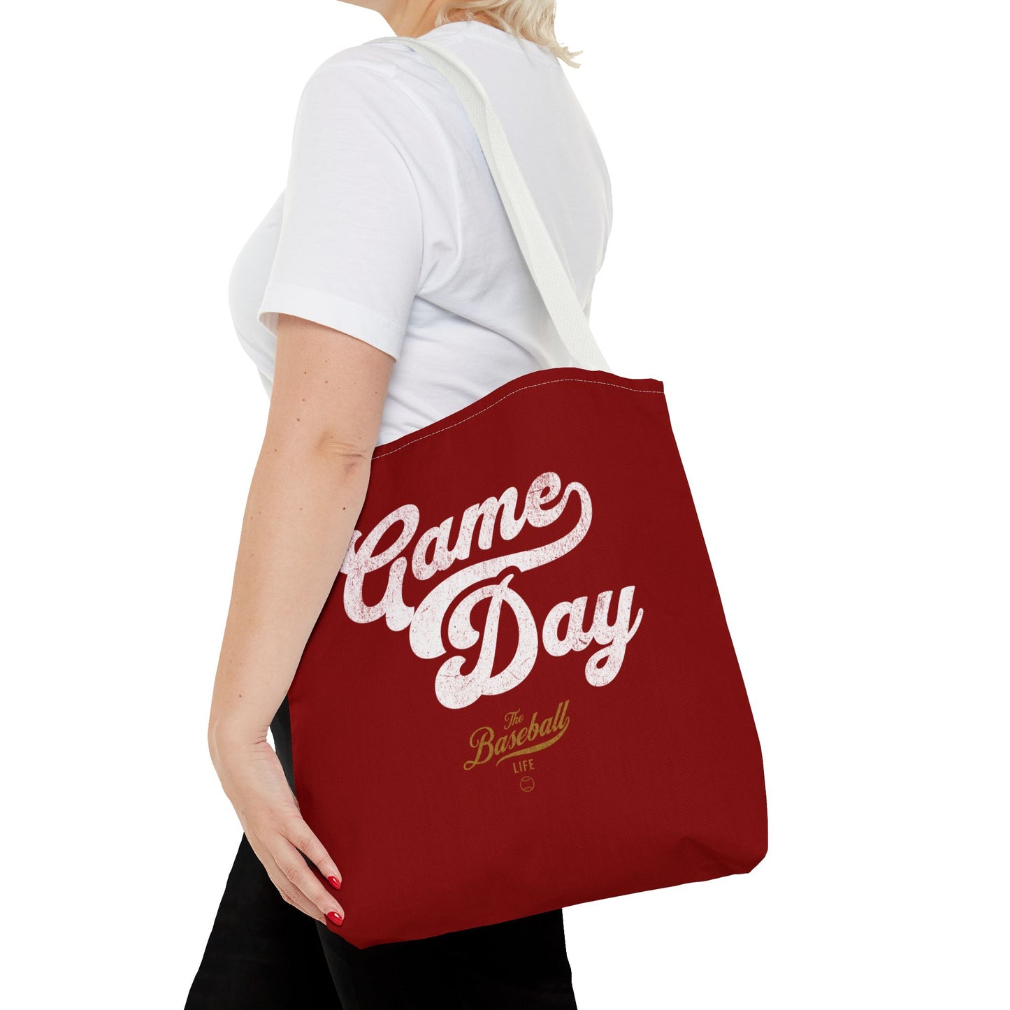 Game Day Tote Bag_Maroon