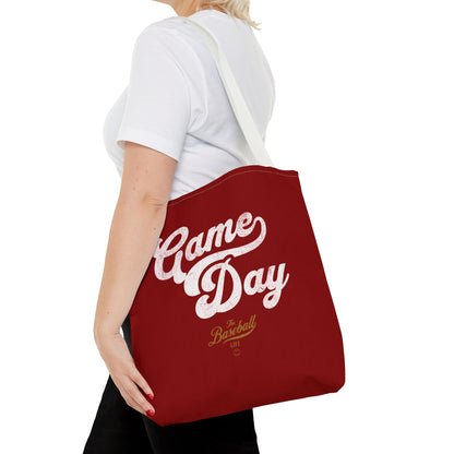 Game Day Tote Bag_Maroon