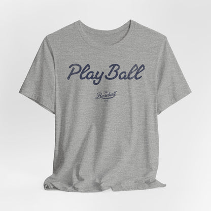 Play Ball_Navy Print T-Shirt
