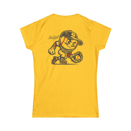 Mr. Baseball Mascot Fielding_Women's