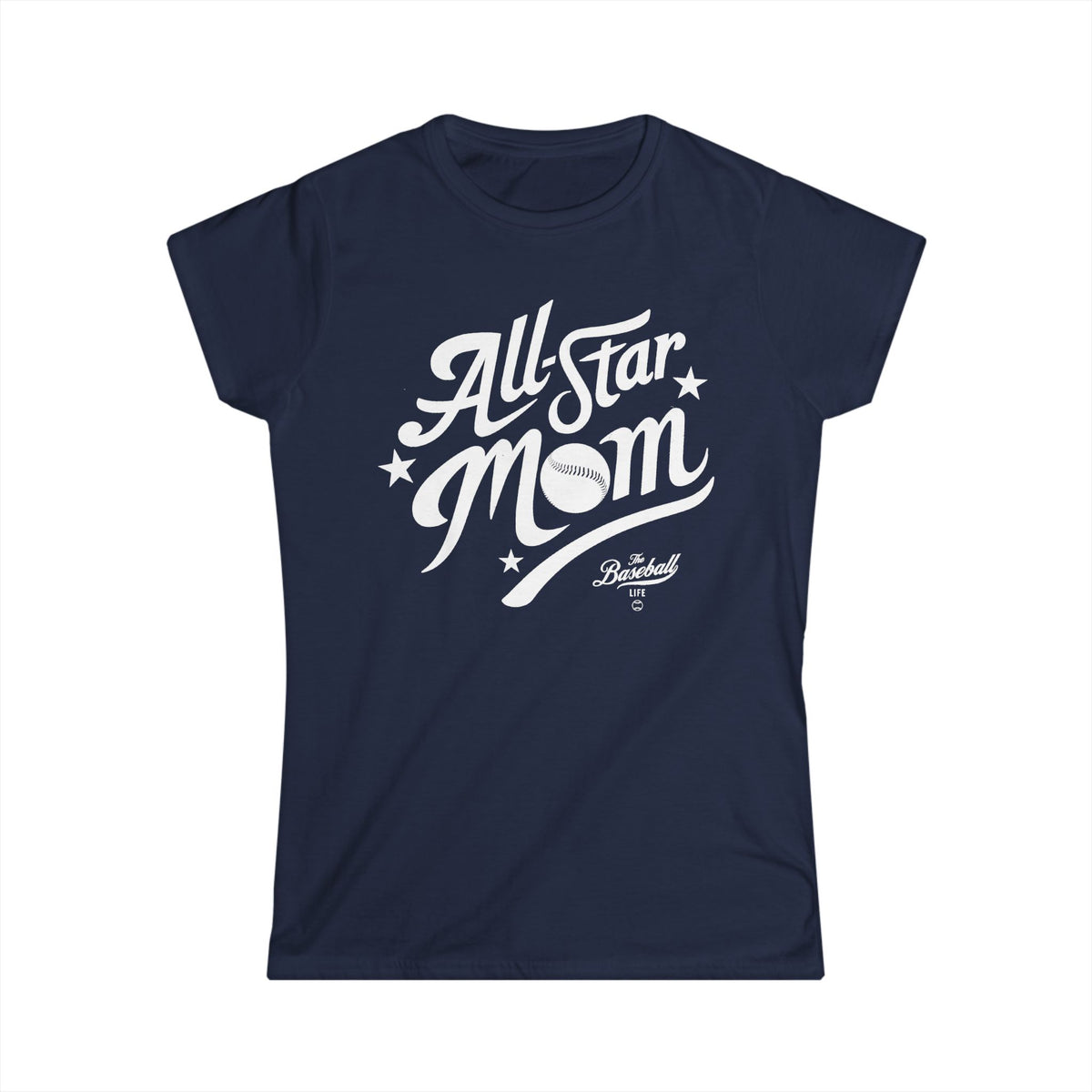 All Star Mom Women's Baseball T-Shirt