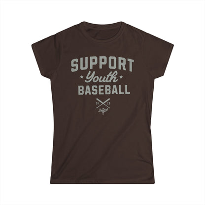 Support Youth Baseball Women's T-Shirt