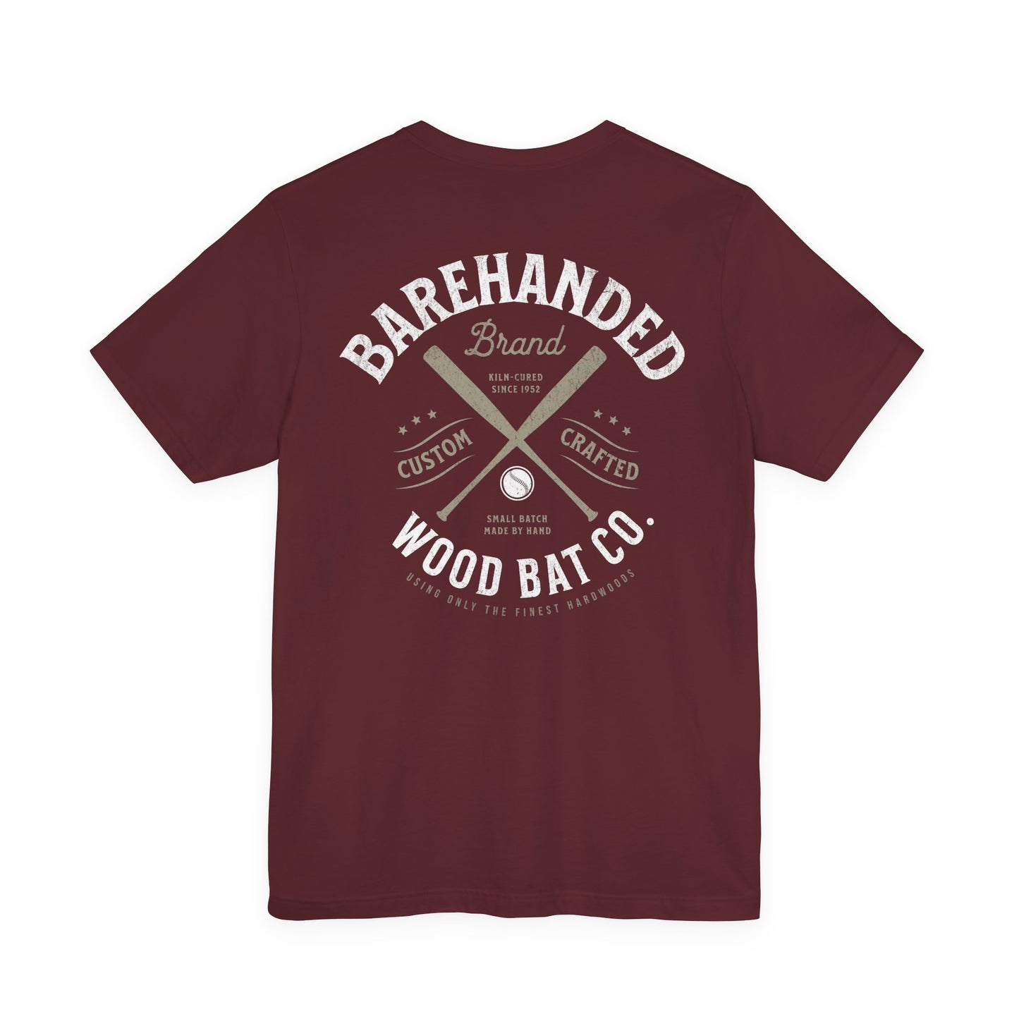 Barehanded Wood Bat Co. Baseball T-Shirt