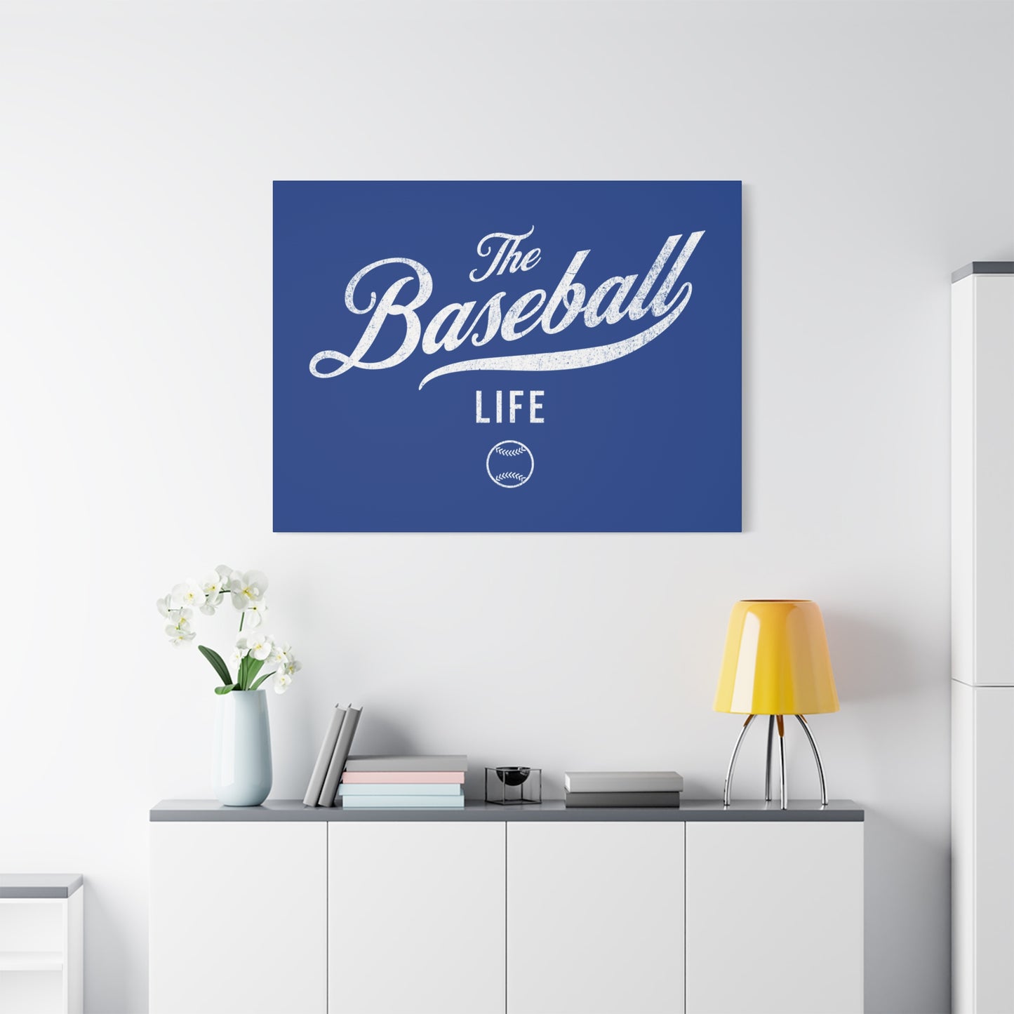 Wall Art Canvas_Royal w White
