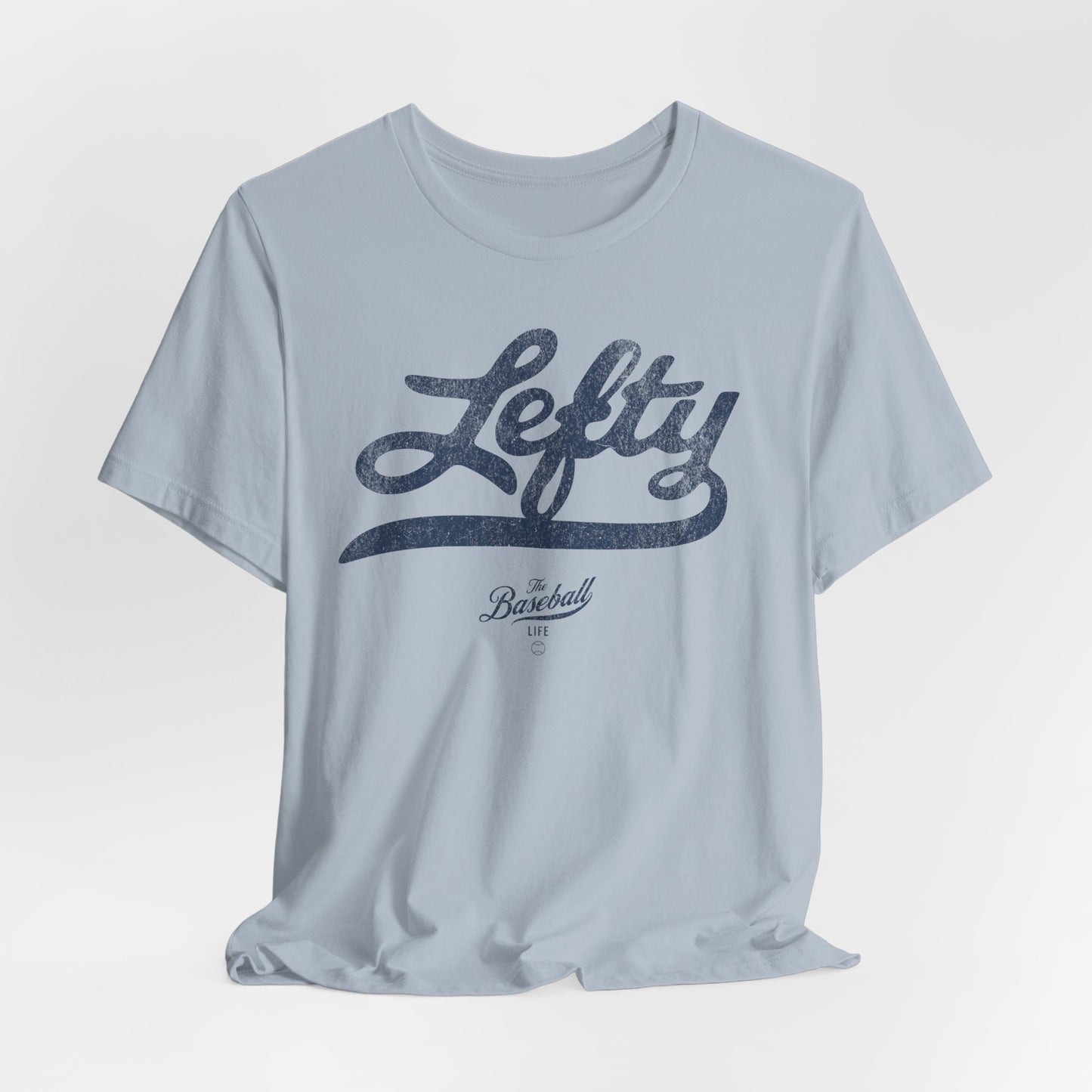 Lefty Baseball T-Shirt - Navy Print