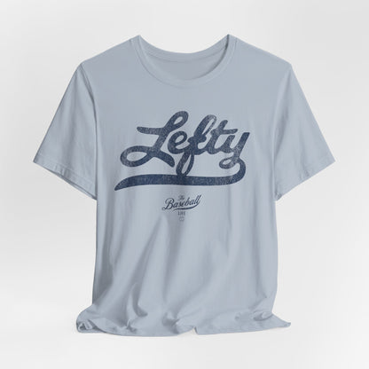 Lefty Baseball T-Shirt - Navy Print