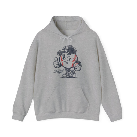 Mr. Baseball Life Mascot Hoodie