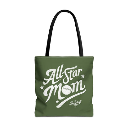 All-Star Mom Tote Bag_Military Green