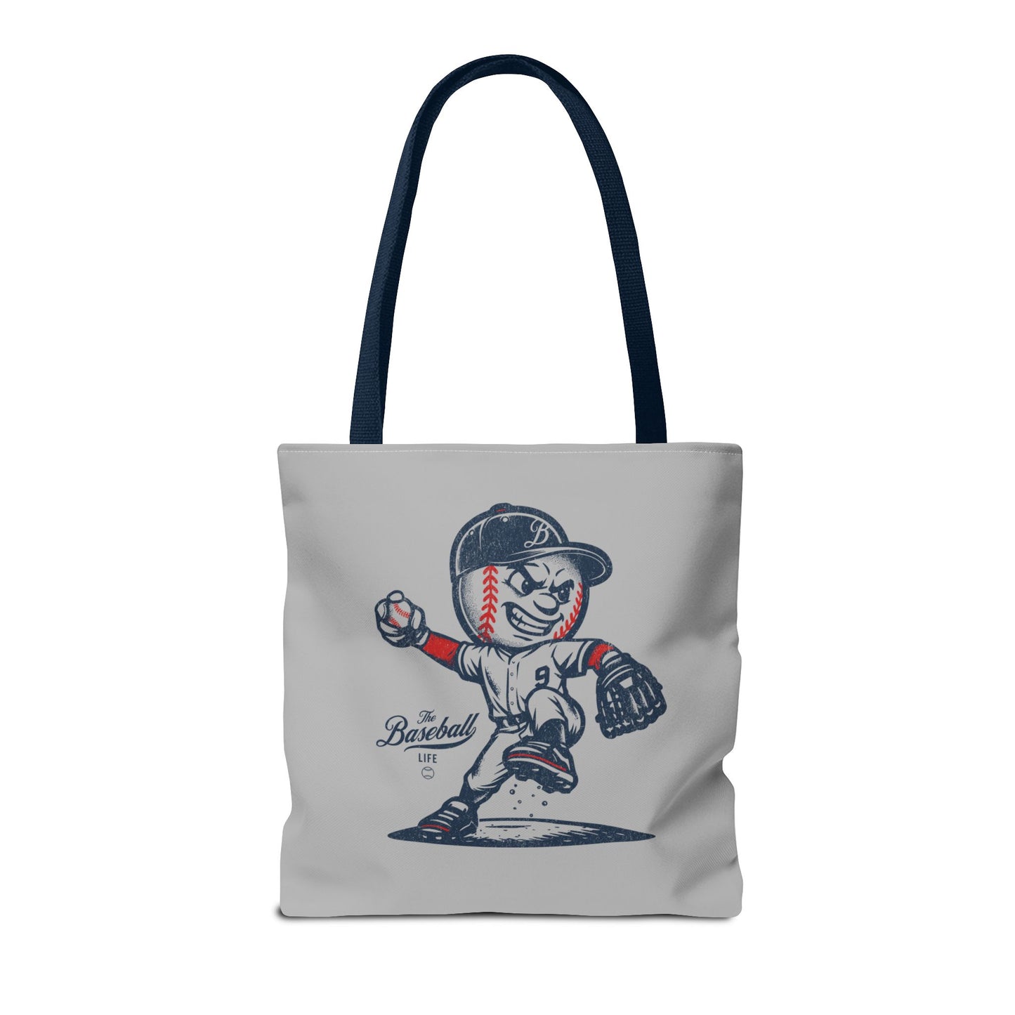 Mr. Baseball Mascot Pitching Tote