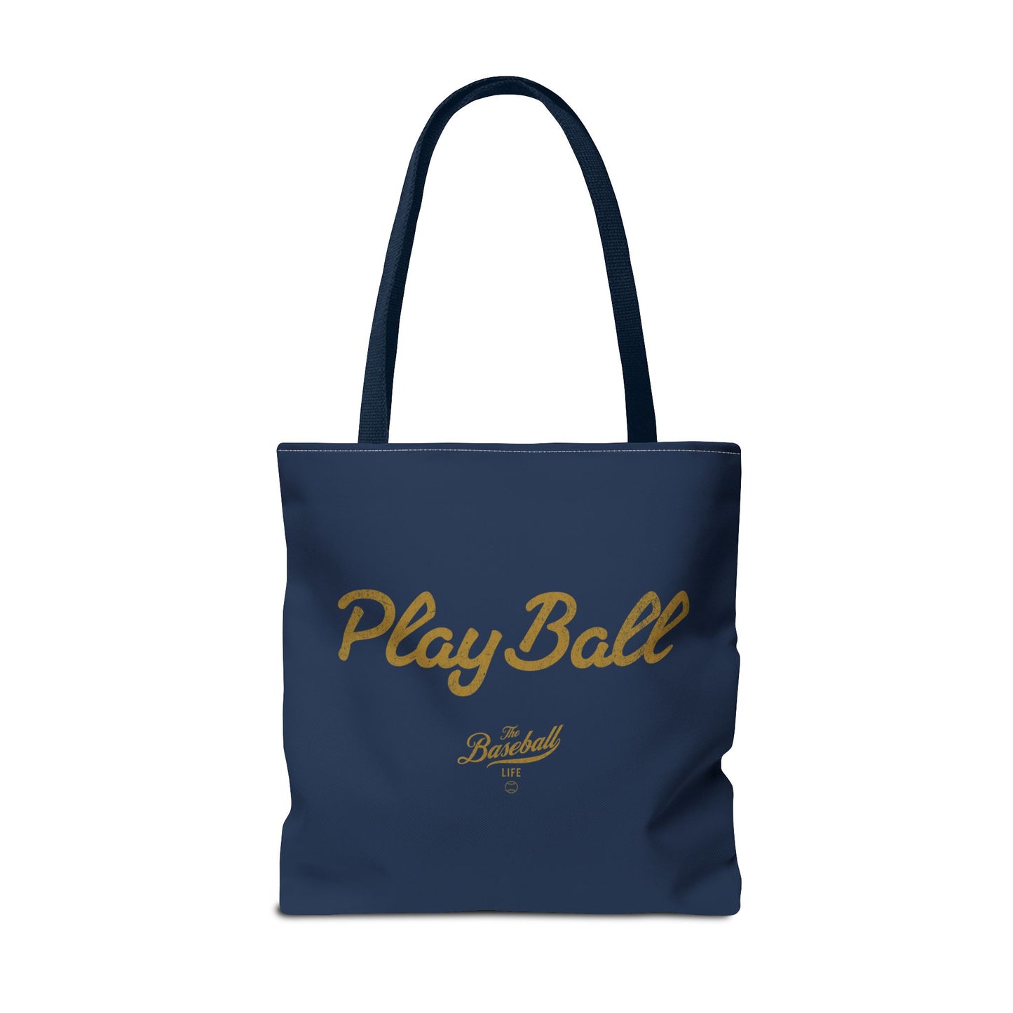 Play Ball Tote Bag_Old Gold Print