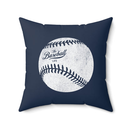 Accent Pillow_Weathered Baseball_Navy
