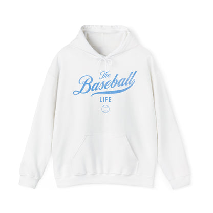The Baseball Life Hoodie_Carolina Blue Print
