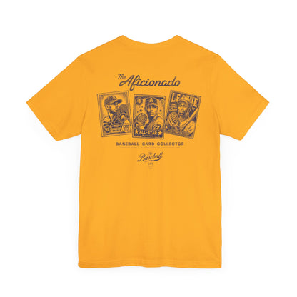 The Aficionado Baseball Card Collector T-Shirt