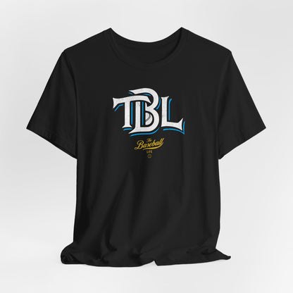 Sugar Skull with Beard Baseball T-Shirt