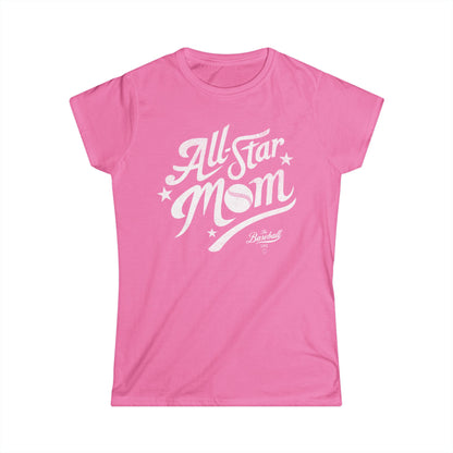 Women's All-Star Mom Baseball T-Shirt