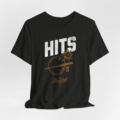 Hits Bombs Baseball T-Shirt