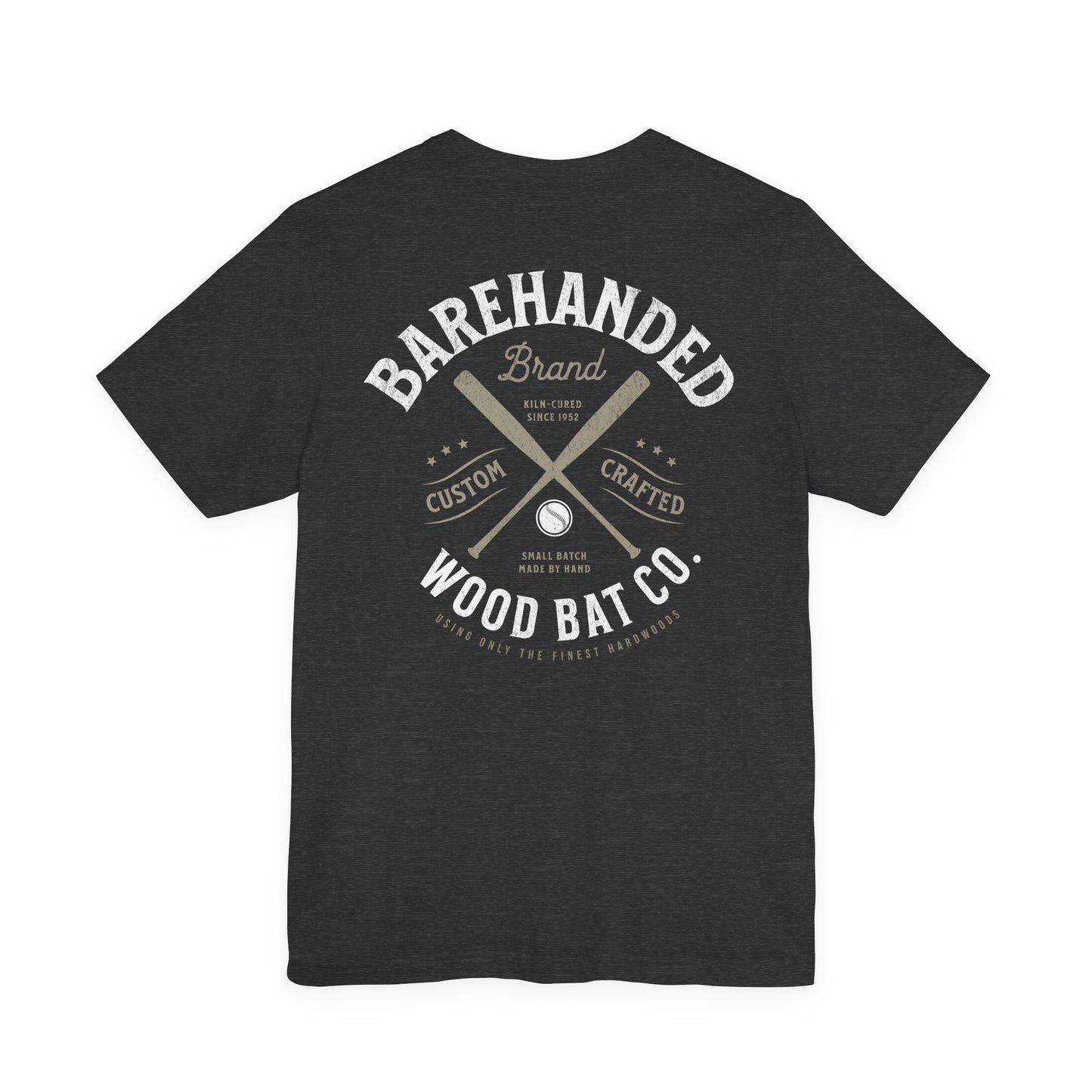 Barehanded Wood Bat Co. Baseball T-Shirt