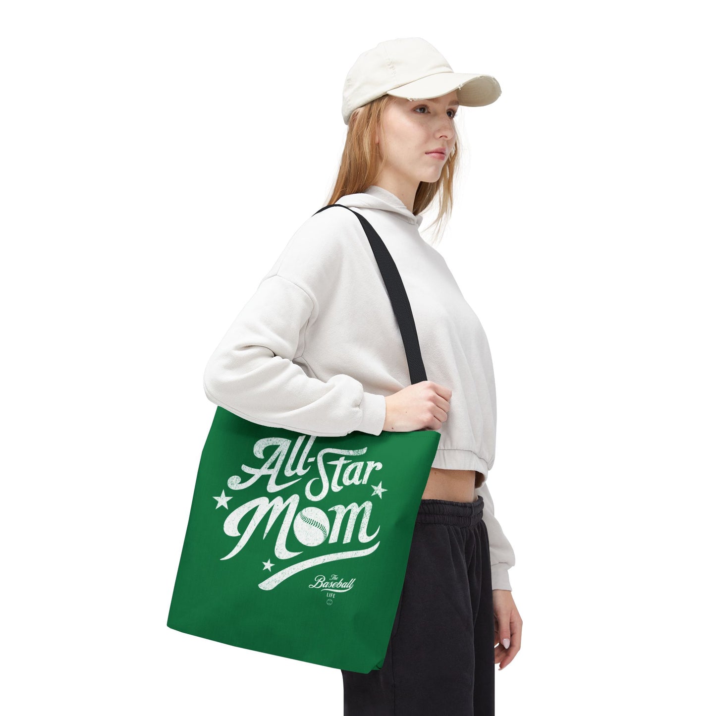 All-Star Mom Tote Bag_Green