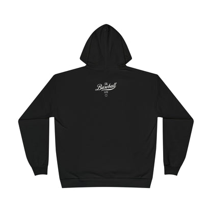 The Baseball Life Hoodie w/Grommets_White Print
