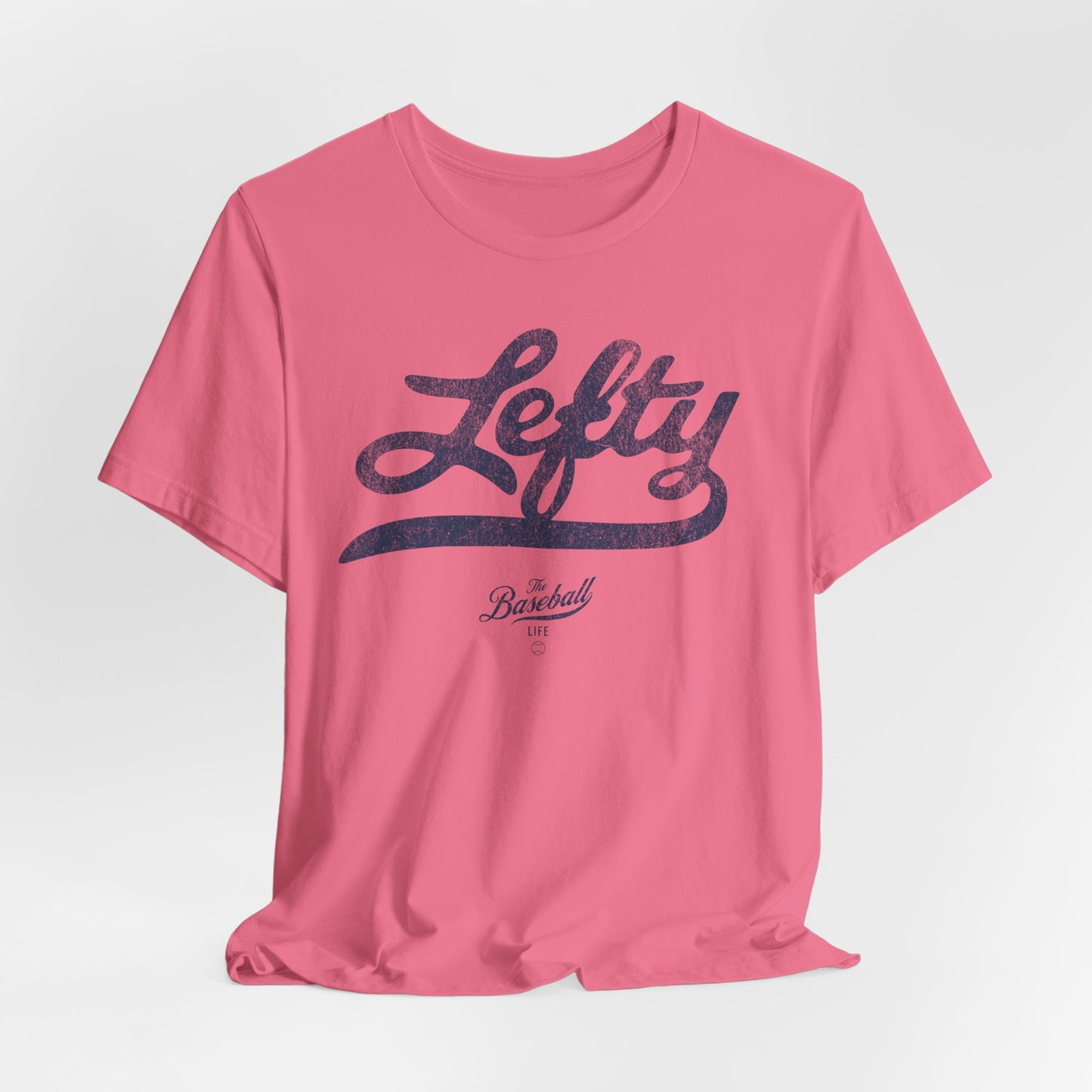 Lefty Baseball T-Shirt - Navy Print